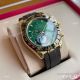 Swiss Quality Rolex Daytona 43mm Citizen Watch in Green Dial Oysterflex Rubber strap (4)_th.jpg